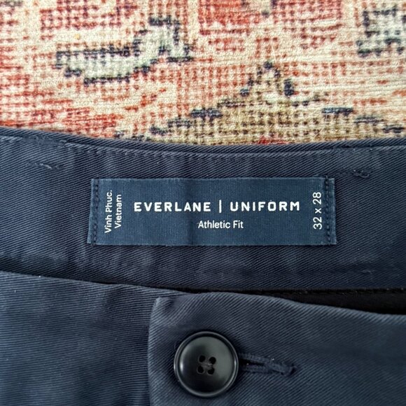Everlane The Performance Chino / Navy / Athletic Fit / 32in 28L - Picture 7 of 7
